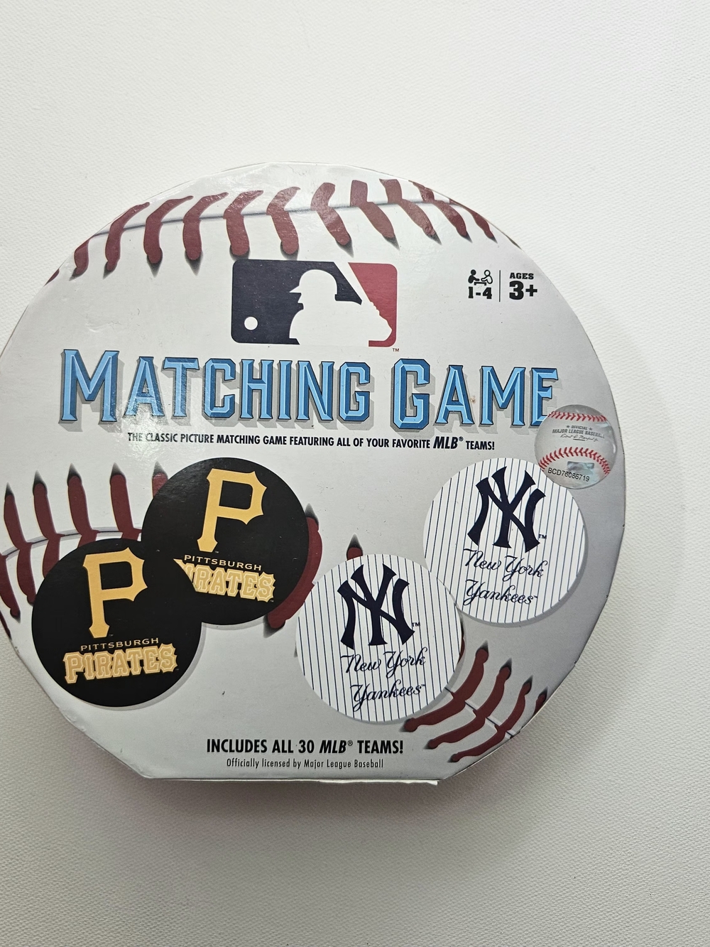 MLB Baseball Matching Game All 30 Teams Officially Licensed Sealed